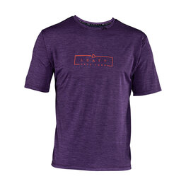 LEATT κοντομάνικες φανέλα - MTB TRAIL 1.0 - μωβ