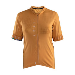 LEATT κοντομάνικες φανέλα - MTB ENDURANCE 5.0 W - πορτοκαλί