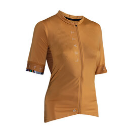 LEATT κοντομάνικες φανέλα - MTB ENDURANCE 5.0 W - πορτοκαλί