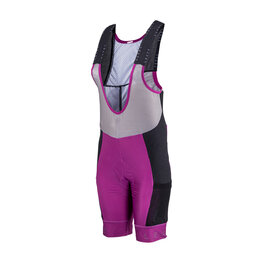 LEATT κοντά παντελόνια με τιράντες - BIB MTB ENDURANCE 5.0 W - μωβ