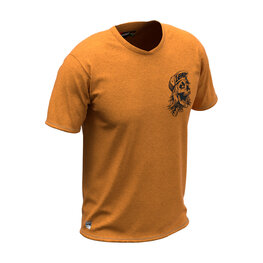 LEATT κοντομάνικες φανέλα - MTB ALLMOUNTAIN 2.0 JUNIOR - καφέ