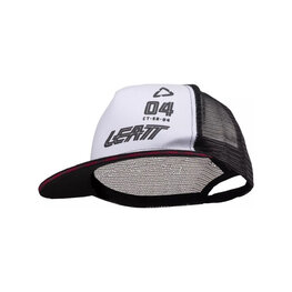LEATT καπέλα - TRUCKER - μαύρο/λευκό