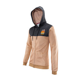 LEATT φούτερ - PREMIUM - καφέ/μαύρο