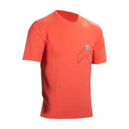 LEATT κοντομάνικες φανέλα - MTB TRAIL 1.0 X-FLOW - κόκκινο