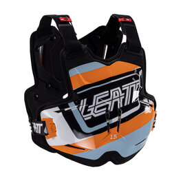 LEATT προστατευτικά πλάτης και θώρακα - CHEST PROTECTOR TORQUE 1.5 - μαύρο/πορτοκαλί