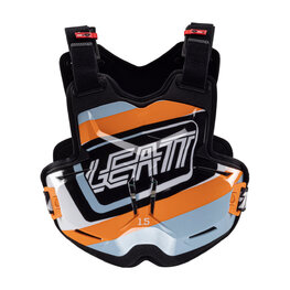 LEATT προστατευτικά πλάτης και θώρακα - CHEST PROTECTOR TORQUE 1.5 - μαύρο/πορτοκαλί