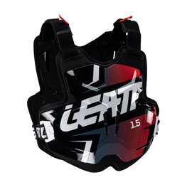 LEATT προστατευτικά πλάτης και θώρακα - CHEST PROTECTOR TORQUE 1.5 - μαύρο/κόκκινο