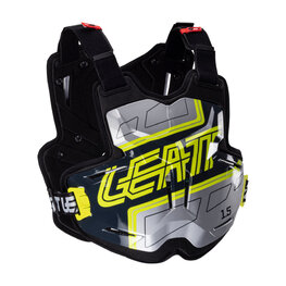 LEATT προστατευτικά πλάτης και θώρακα - CHEST PROTECTOR TORQUE 1.5 - μαύρο/κίτρινο