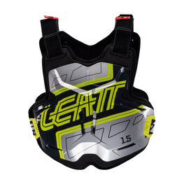LEATT προστατευτικά πλάτης και θώρακα - CHEST PROTECTOR TORQUE 1.5 - μαύρο/κίτρινο