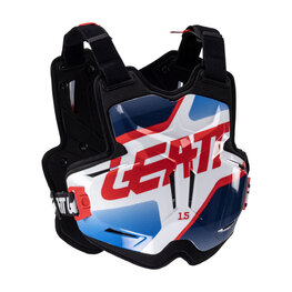 LEATT προστατευτικά πλάτης και θώρακα - CHEST PROTECTOR TORQUE 1.5 - μαύρο/μπλε
