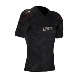 LEATT προστατευτικά πλάτης και θώρακα - SHOULDER TEE 3DF AIRFIT LITE EVO - μαύρο