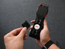 TRELOCK κλειδαριές ποδηλάτου - TRIGO FS 380/85 + HOLDER X-PRESS - μαύρο