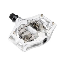 LEATT πεντάλ - ALLMTN 6.0 CLIP-IN - ασημένιο