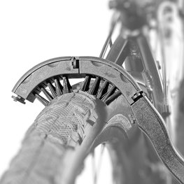 SUPER B βούρτσες καθαρισμού - CLEANING BRUSH TB-1718 - γκρί