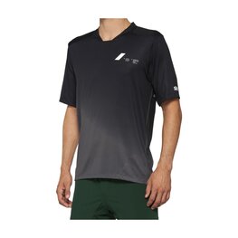 100% SPEEDLAB κοντομάνικες φανέλα - CELIUM - μαύρο/γκρί