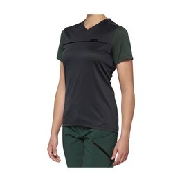 100% SPEEDLAB κοντομάνικες φανέλα - RIDECAMP W - γκρί/πράσινο