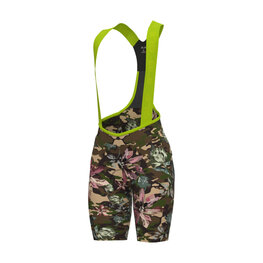 ALÉ κοντά παντελόνια με τιράντες - PR-E SAUVAGE - καφέ