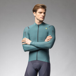 ALÉ χειμερινές μακρυμάνικες φανέλες - WARM RACE - πράσινο