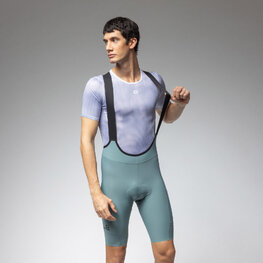 ALÉ κοντά παντελόνια με τιράντες - GRAVEL-PRO OFF ROAD - - πράσινο