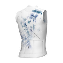 ALÉ αμάνικες φανέλες - MIRROR PR-E - λευκό/μπλε