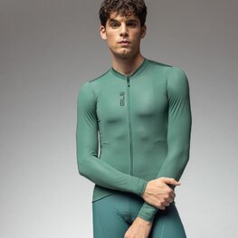 ALÉ θερινές μακρυμάνικες φανέλες - COLOR BLOCK PRAGMA - πράσινο