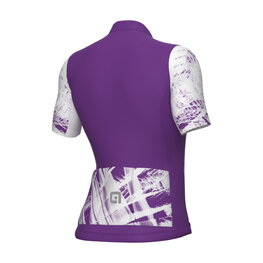 ALÉ κοντομάνικες φανέλα - PALM PR-E - κυκλάμινο/λευκό