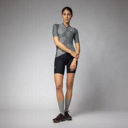 ALÉ κοντομάνικες φανέλα - KRAKATOA OFF ROAD - GRAVEL - γκρί