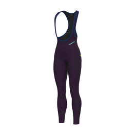 ALÉ μακριά παντελόνια με τιράντες - KLIMATIK K-ATMO 3.0 - μπορντό