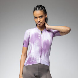 ALÉ κοντομάνικες φανέλα - PR-E ARGON - μωβ/λευκό