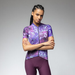 ALÉ κοντομάνικες φανέλα - PRAGMA LINFA - μωβ/μπλε