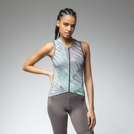 ALÉ αμάνικες φανέλες - PRAGMA SURFACE PR-E - ανοιχτό πράσινο/καφέ