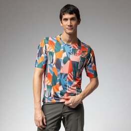 ALÉ κοντομάνικες φανέλα - OFF ROAD - GRAVEL SAVANA - πολύχρωμο