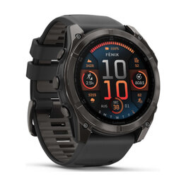 GARMIN smart watch - FENIX 8 AMOLED SAPPHIRE 51 mm - μαύρο