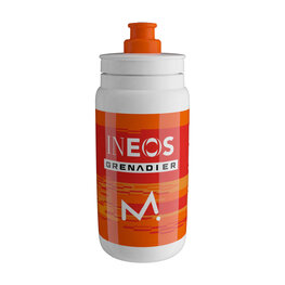 ELITE μπουκάλια νερού - FLY INEOS GRENADIER 550 ML 2026 - λευκό/πορτοκαλί