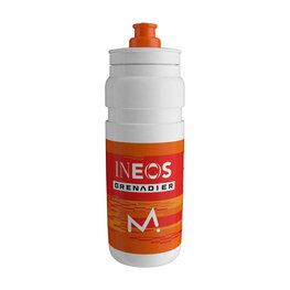 ELITE μπουκάλια νερού - FLY INEOS GRENADIER 750 ML 2026 - λευκό/πορτοκαλί