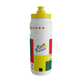 ELITE μπουκάλια νερού - FLY TOUR DE FRANCE COLORS 750 ML 2026 - λευκό/κίτρινο/κόκκινο