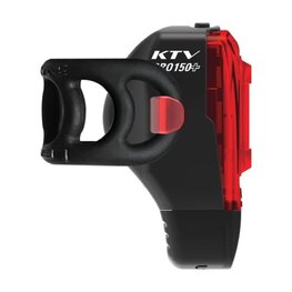 LEZYNE οπίσθια φώτα - KTV DRIVE PRO+ REAR - μαύρο