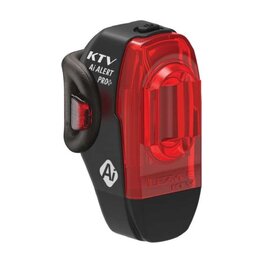LEZYNE οπίσθια φώτα - KTV PRO+ AI ALERT REAR - μαύρο
