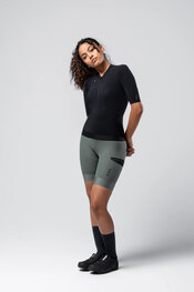 GOBIK κοντομάνικες φανέλα - CX SOLID - μαύρο