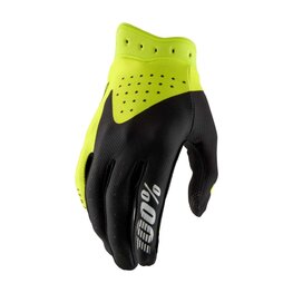 100% SPEEDLAB γάντια με μακριά δάχτυλα - ITRACK - μαύρο/κίτρινο