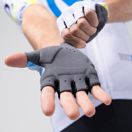 GOBIK γάντια με κοντά δάχτυλο - VIPER MOVISTAR TEAM 26 - λευκό