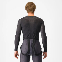 CASTELLI μακρυμάνικα μπλουζάκια - MERINO - γκρί
