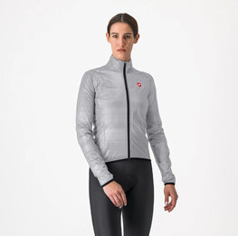 CASTELLI SQUALL SHELL W - ασημένιο