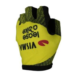 RAPIDGEAR γάντια με κοντά δάχτυλο - VISMA TDF25 REPLICA GLOVES - κίτρινο/μαύρο