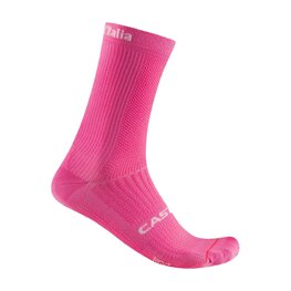 CASTELLI κάλτσες κλασικές - GIRO LOGO 18 - ροζ