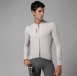 ALÉ θερινές μακρυμάνικες φανέλες - COLOR BLOCK PRAGMA - μπεζ