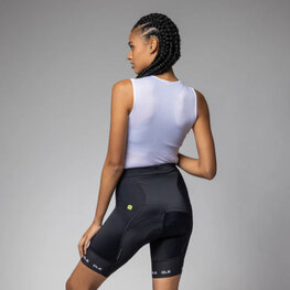 ALÉ κοντά παντελόνια χωρίς ιμάντες - STRADA 2.0 PR-E - μαύρο/λευκό