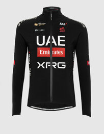PISSEI μονωμένα μπουφάν - UAE TEAM EMIRATES - XRG 2025 GIACCA PRIMAPELLE OFFICIAL - μαύρο