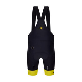 SANTINI κοντά παντελόνια με τιράντες - TOUR DE FRANCE - BIB SHORTS - μαύρο