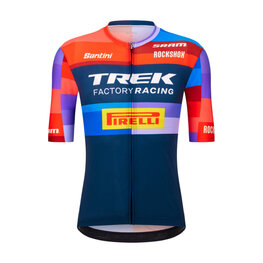 SANTINI κοντομάνικες φανέλα - TREK FACTORY RACING 2025 - πολύχρωμο